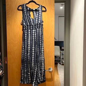 Denim blue color jumpsuit